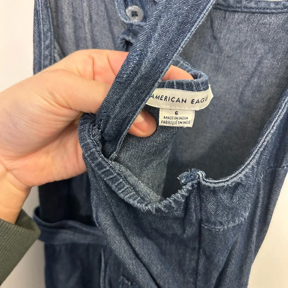 American Eagle Jean Jumpsuit